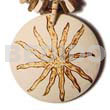 50mm round coco pendant