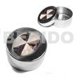 Stainless metal round casing