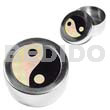 Stainless metal round casing