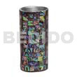 Stainless lighter casing inlaid