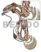 45mm round mop shell pendant