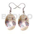 35mm oval hammershell floral