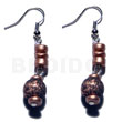 Dangling wood beads and 4-5mm