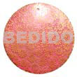 Round 40mm pink hammershell