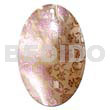 Oval 50mm kabibe shell