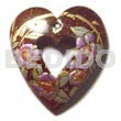 Heart 50mm coco handpainted