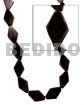 Black horn diamond 25mmx15mm