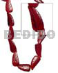 Red horn leaf 32mmx12mm