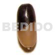 Capsule transparent black horn 20mm