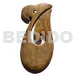 45mm curly hook golden burn