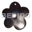 70mm flower black horn