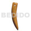 40mm antique bone tusk