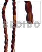 Golden horn amber twist 18mmx8mm