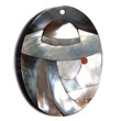 50mmx38mm oval pendant elegant hat