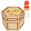 Bamboo raffia jewelry box