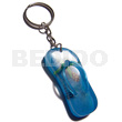 55mmx23mm blue resin beach