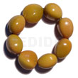 Elastic 8 pcs. kukui nuts