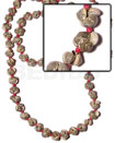 Bonium fuschia pink beads