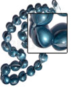 Kukui nuts marbleized metallic