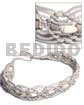 Wax cord macrame choker