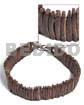 3in coco natural brown sticks
