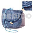 Banig blue sling bag
