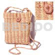 Abaca sling bag l=5 in.