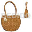 Pandan oval bag small 5x3