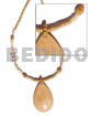 2-3 heishe natural pendant