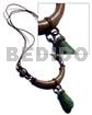75mmx15mm bayong wood pendant