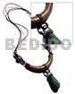 75mmx15mm bayong wood pendant