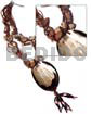 5 layers twisted glass beads