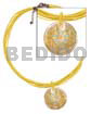 6 layer yellow wax cord