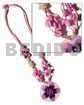 4 layer knotted pink cord