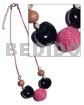 20mm round wood beads in
