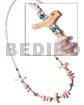 White glass beads luhuanus