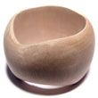 Plain Wholesale Raw Natural Wooden Blank Bangle Casing Only