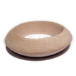 Plain Wholesale Raw Natural Wooden Blank Bangle Casing Only