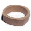 Plain Wholesale Raw Natural Wooden Blank Bangle Casing Only