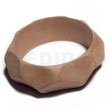 Plain Wholesale Raw Natural Wooden Blank Bangle Casing Only