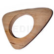 Plain Wholesale Raw Natural Wooden Blank Bangle Casing Only