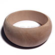 Plain Wholesale Raw Natural Wooden Blank Bangle Casing Only