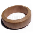 Plain Wholesale Raw Natural Wooden Blank Bangle Casing Only