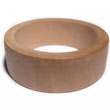 Plain Wholesale Raw Natural Wooden Blank Bangle Casing Only