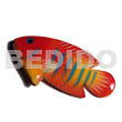 Fish handpainted wood refrigerator magnet