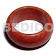 Laminated buri wood bangle ht=30mm