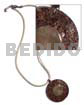 Braided crème cord round