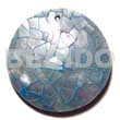40mm round blue hammershell cracking