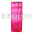 40mmx15mm pink hammershell resin