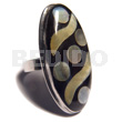 Big accent haute hippie ring